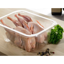 Black Color Disposable Plastic PP Fresh Meat Packaging Tray